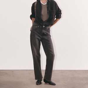 EVERLANE black straight leg cheeky Jean